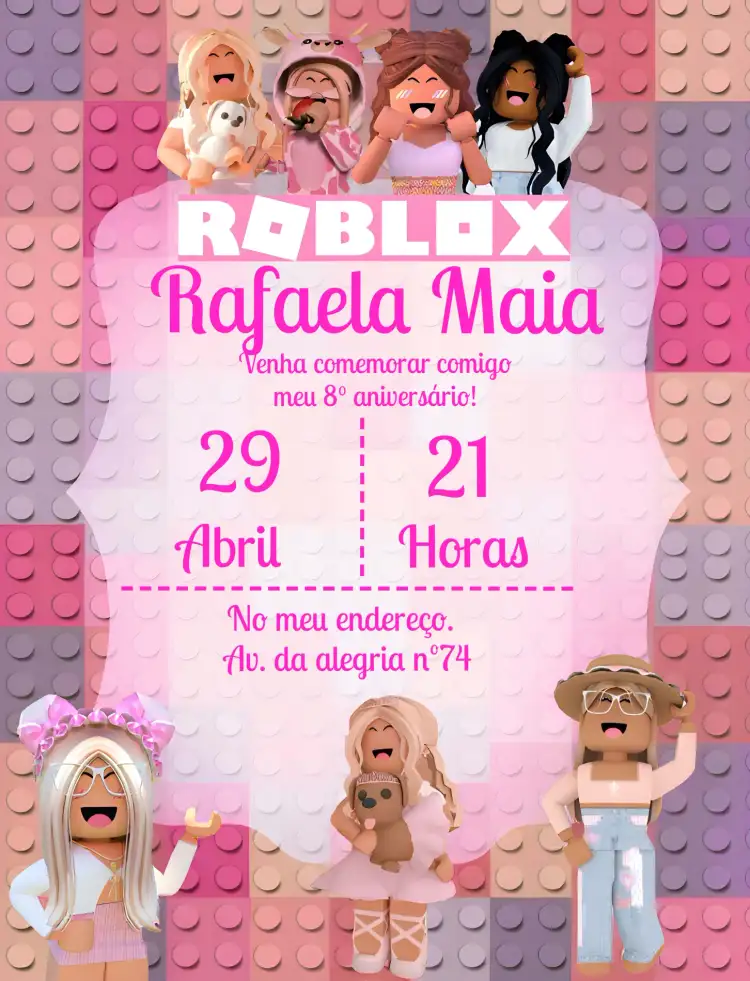 Roblox Menina Game