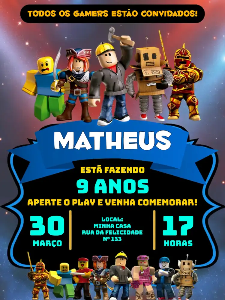 Roblox Preto