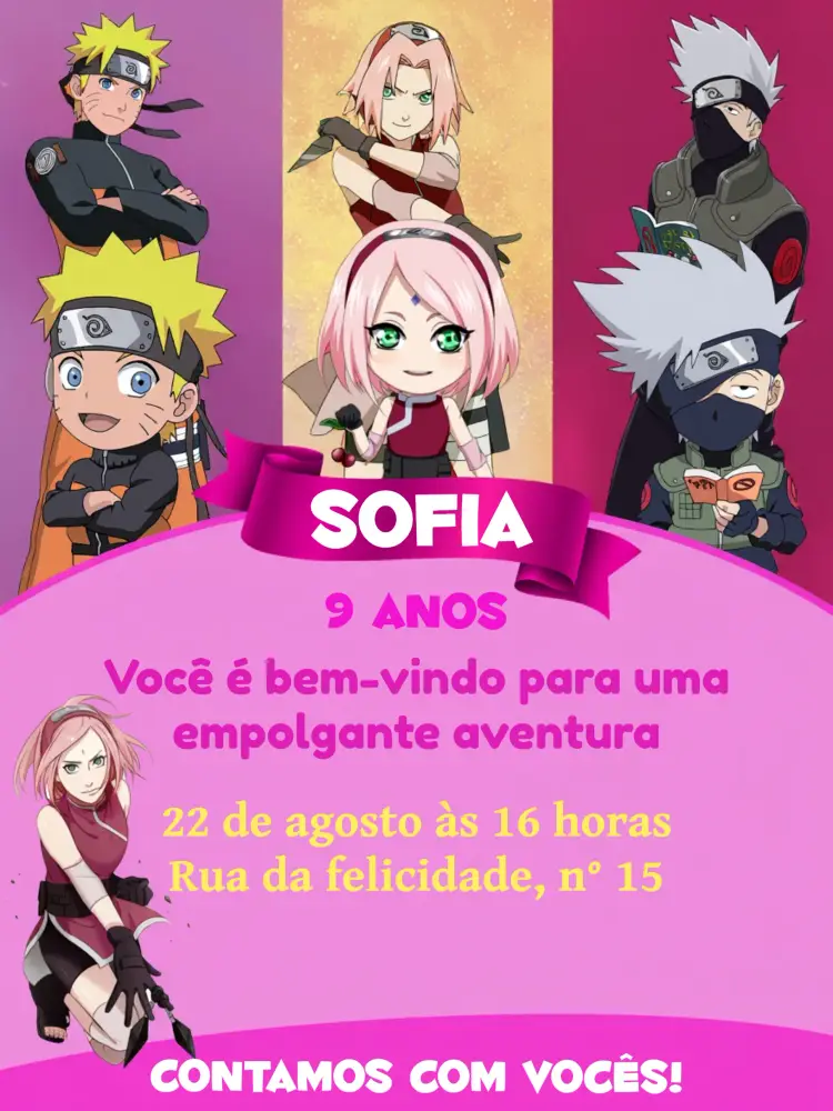 Convite Sakura Branco