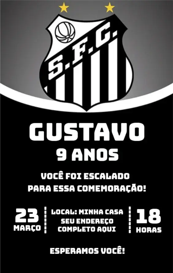 Convite Santos 1