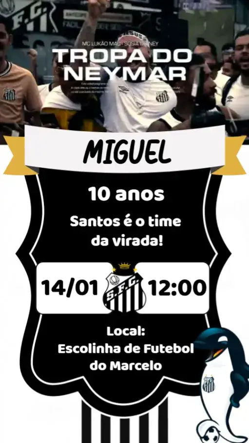 Convite Santos