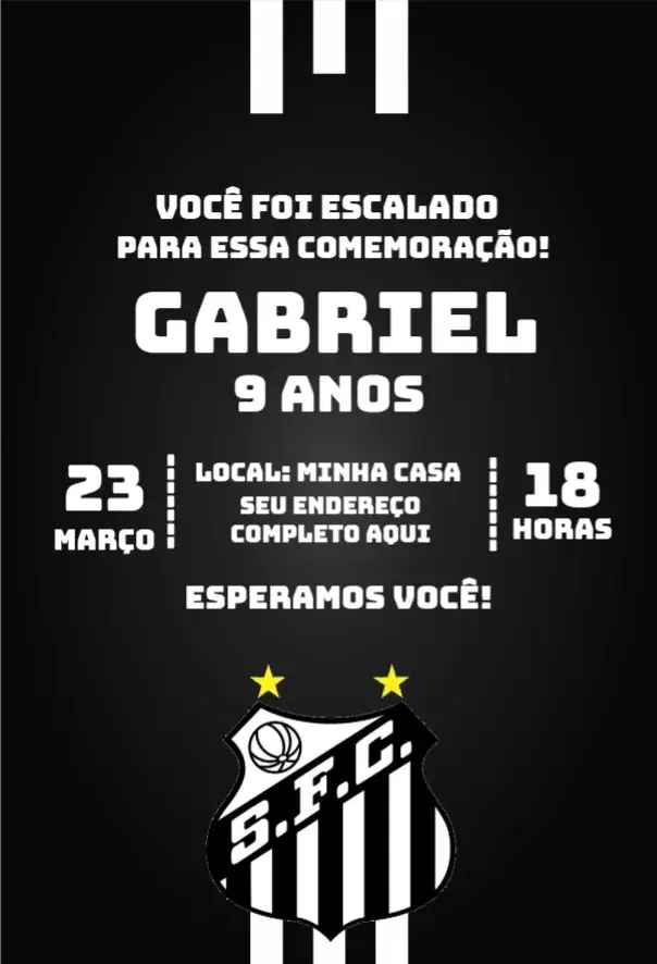 Convite Santos 2