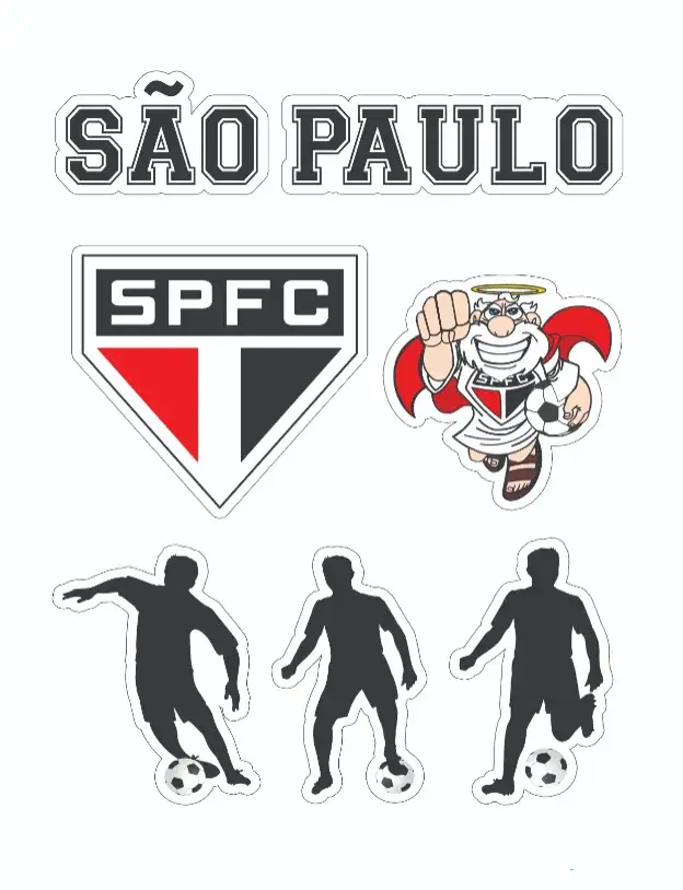 Convite São Paulo – tema Topo de bolo modernos, esportivo, colorido, vibrante, divertido, urbano
