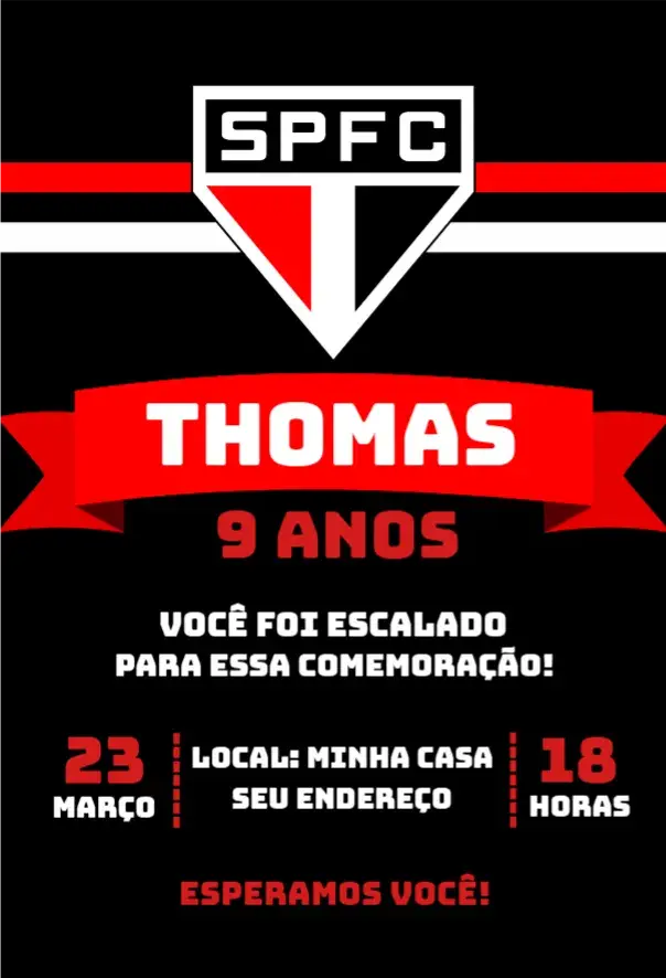 Convite São Paulo 2