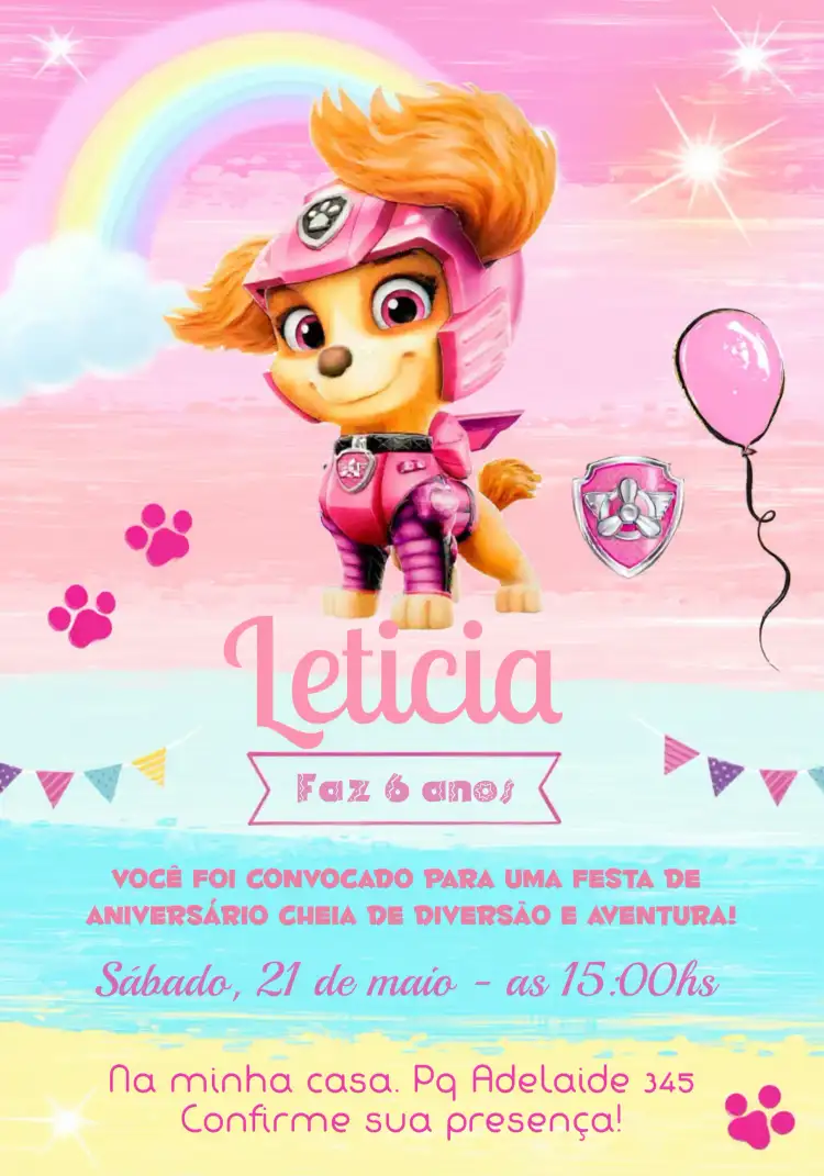 Skye Patrulha Canina Filme