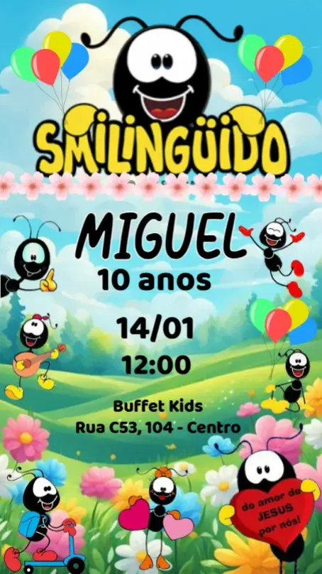 Convite Smilinguido