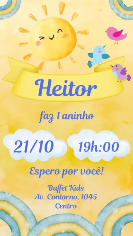 Convite Solzinho