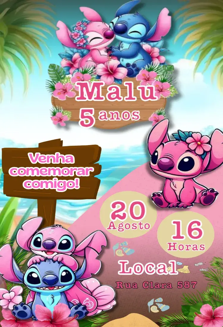 Convite stitch