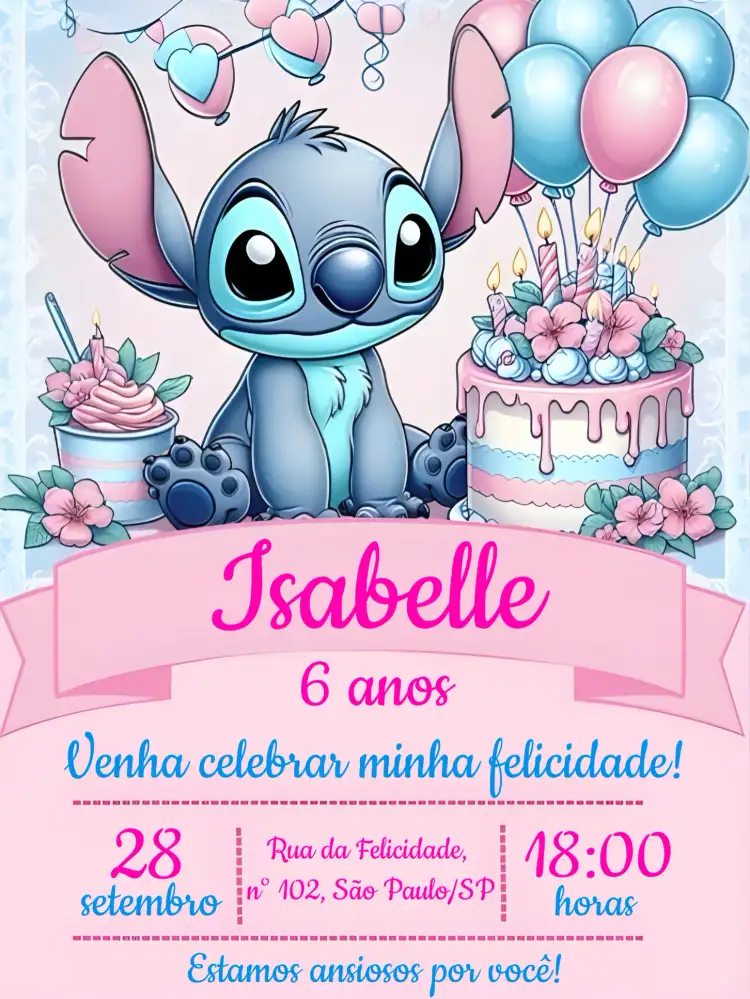 Stitch Menina