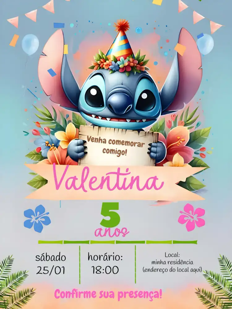 Stitch Menina