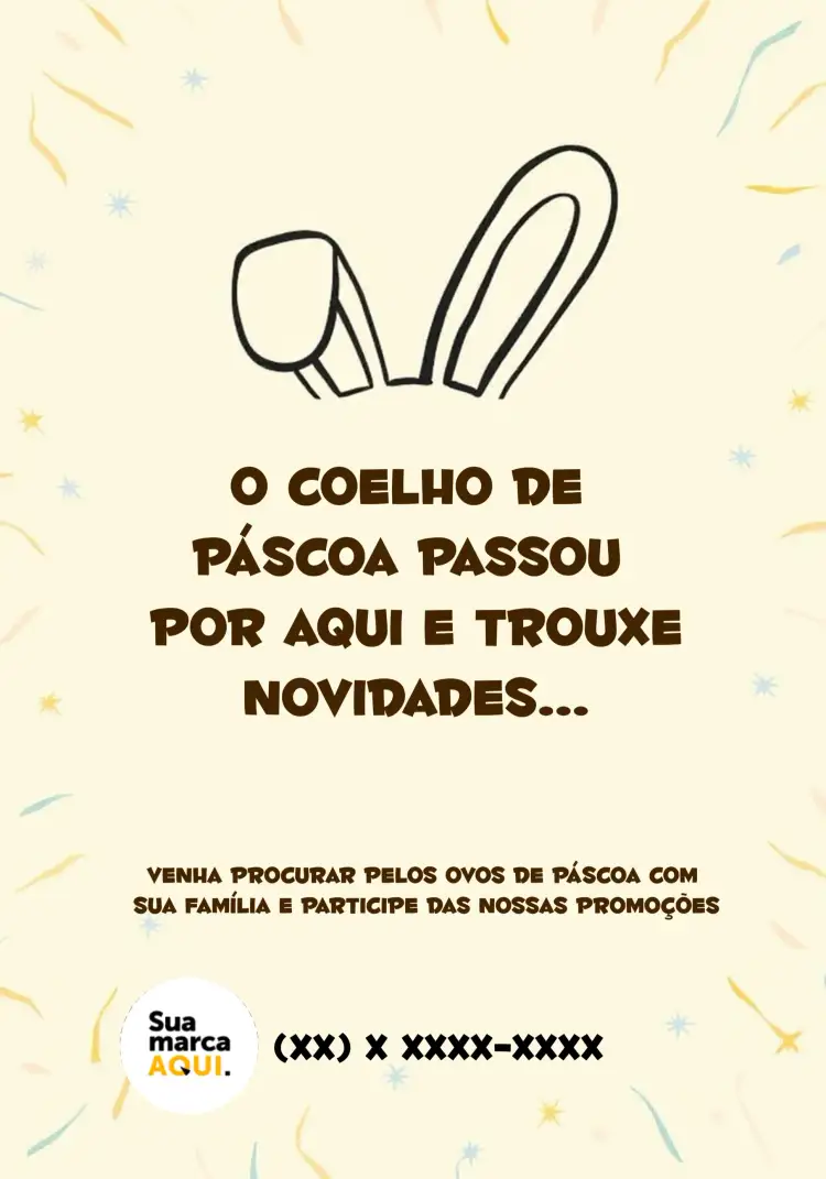 Convite Stories De Páscoa Cenoura – tema Datas Comemorativas colorido, lúdico, divertido, vintage, moderninho, minimalista