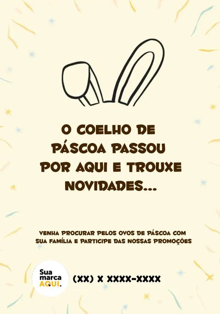 Convite Stories De Páscoa Cenoura