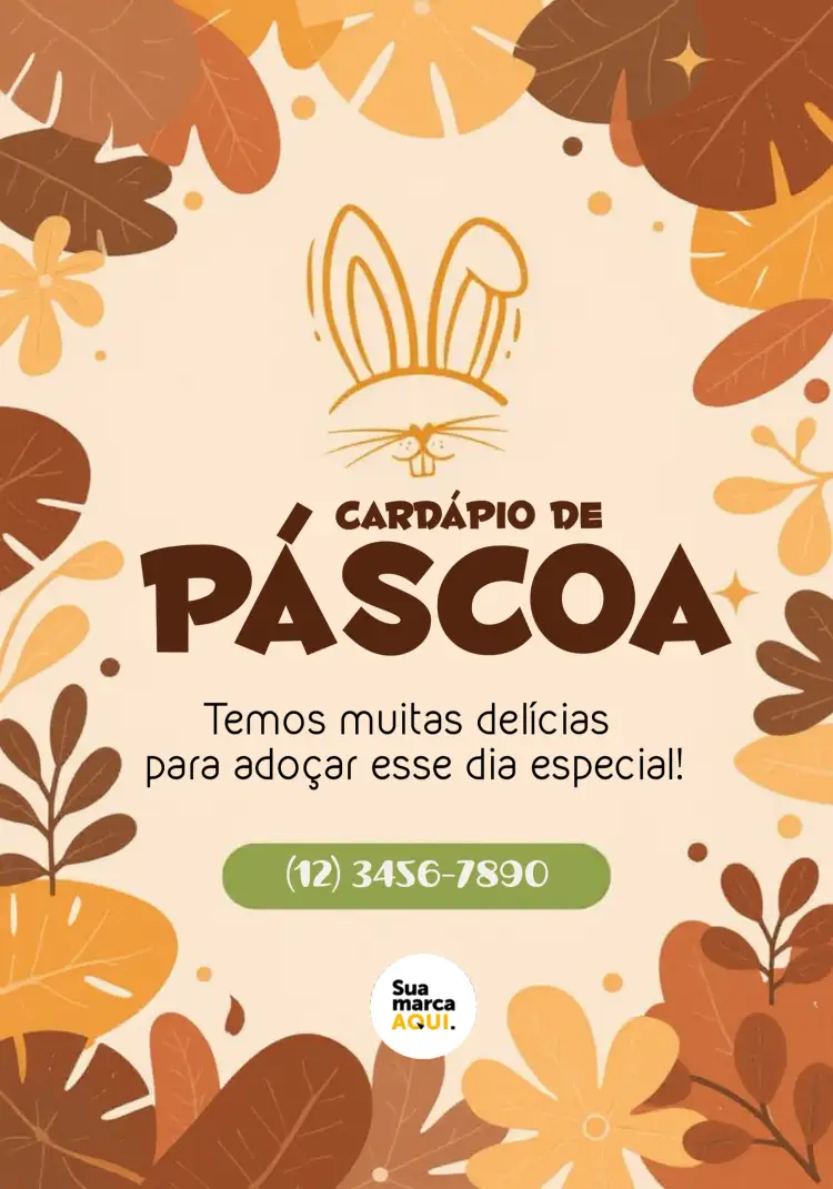 Convite Stories De Páscoa Coelho – tema Datas Comemorativas colorido, divertido, ilustrações de coelho, chocolates, pastel, alegre