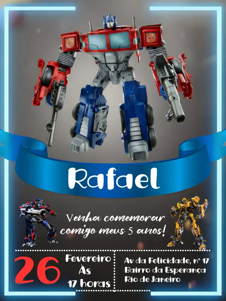 Transformers Preto