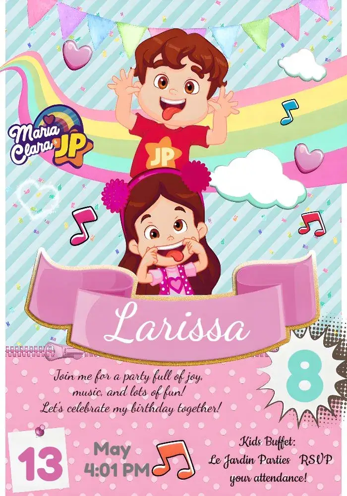 Maria Clara And Jp invitation
