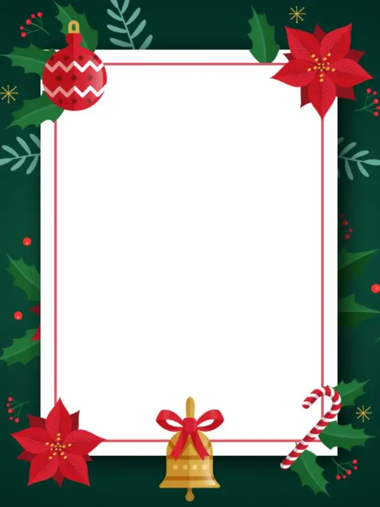 Playful Twinkling Merry Christmas Card invitation