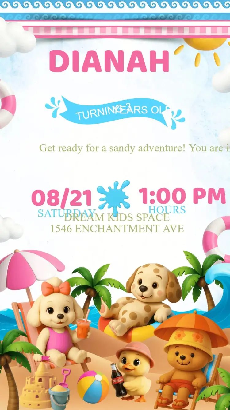 Bobbie Goods Birthday Invitation