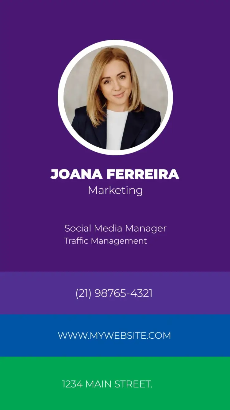 Digital Business Card - Marketing invitation