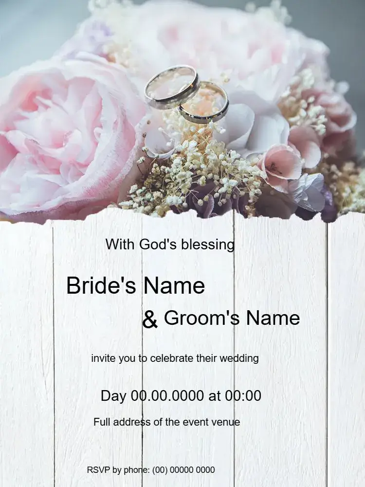 Digital Wedding invitation