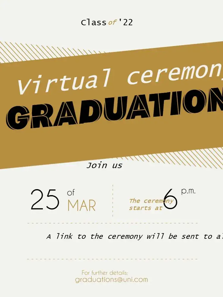 Virtual Celebration Party invitation