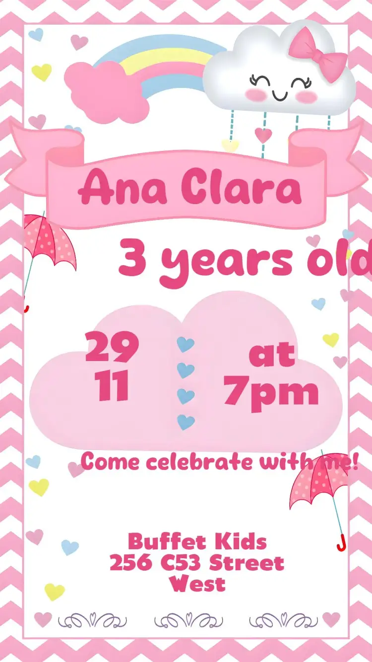 Shower of Love invitation