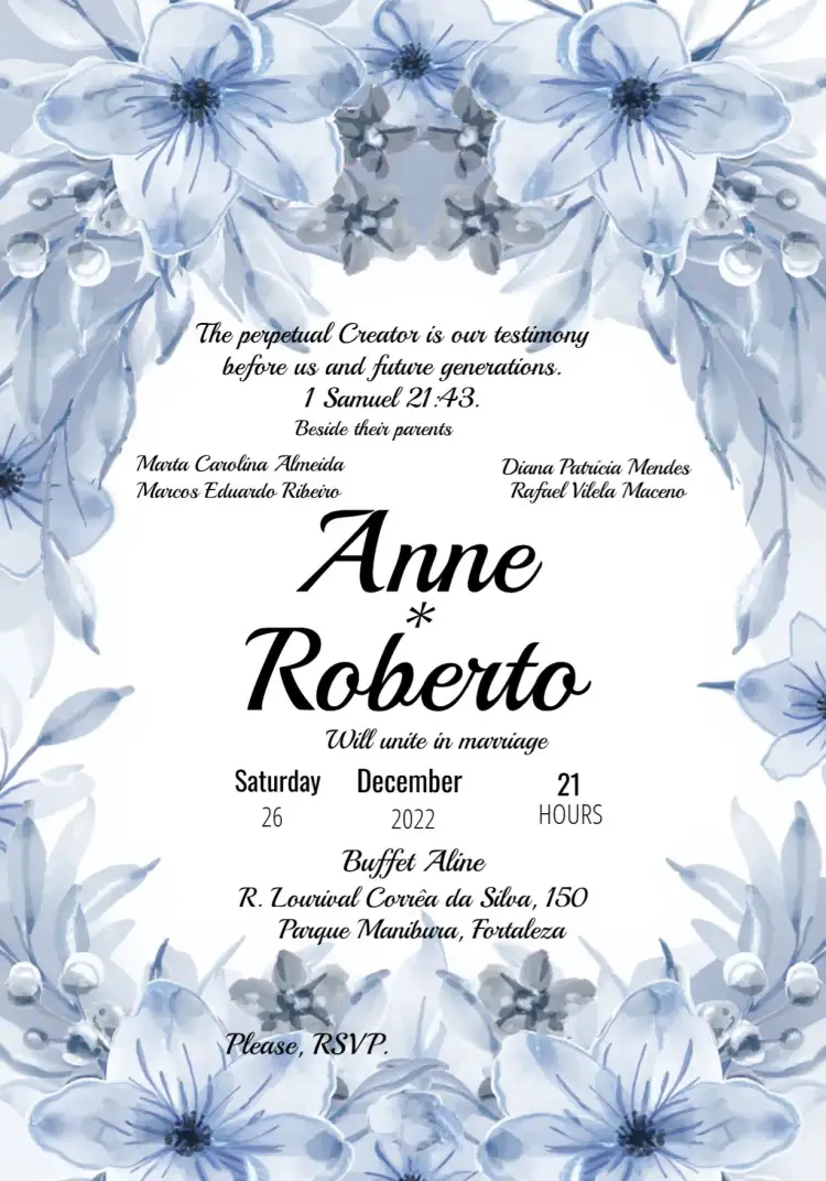 Invitation White Floral Wedding – Wedding theme floral, elegant, romantic, rustic, soft, classic
