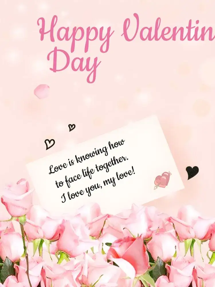 Invitation Valentine's Day Romantic Post – Most searched for theme romantic, red, heart-shaped, modern, elegant, passionate