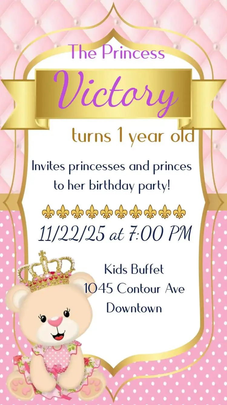 Princess Teddy Bear