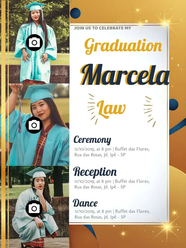 Graduation With Photo Pictures