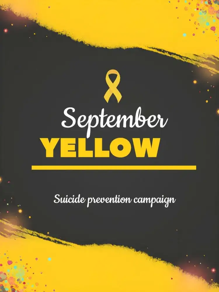 Post For Yellow September Prevention Campaign