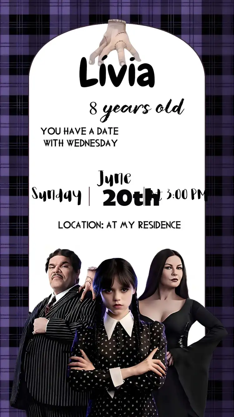 Wednesday Addams Family