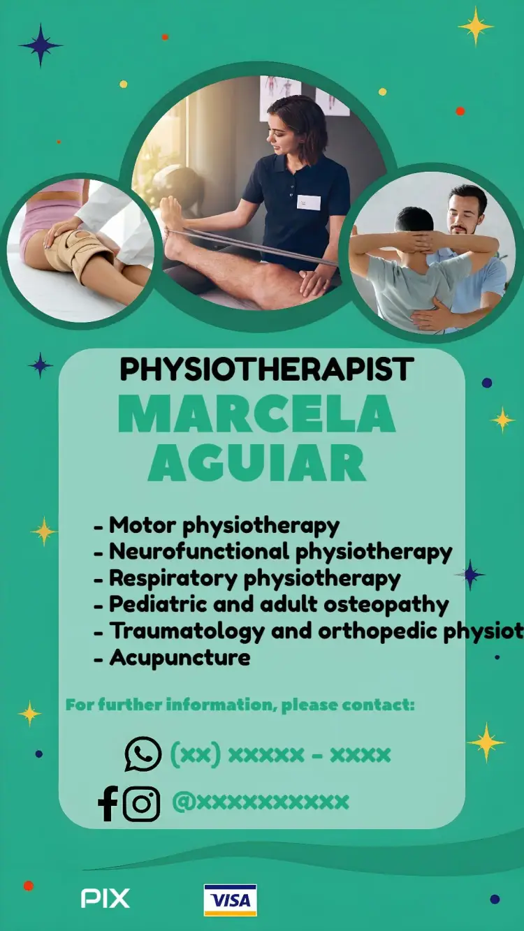Physical Therapist Business Card Flyer invitation