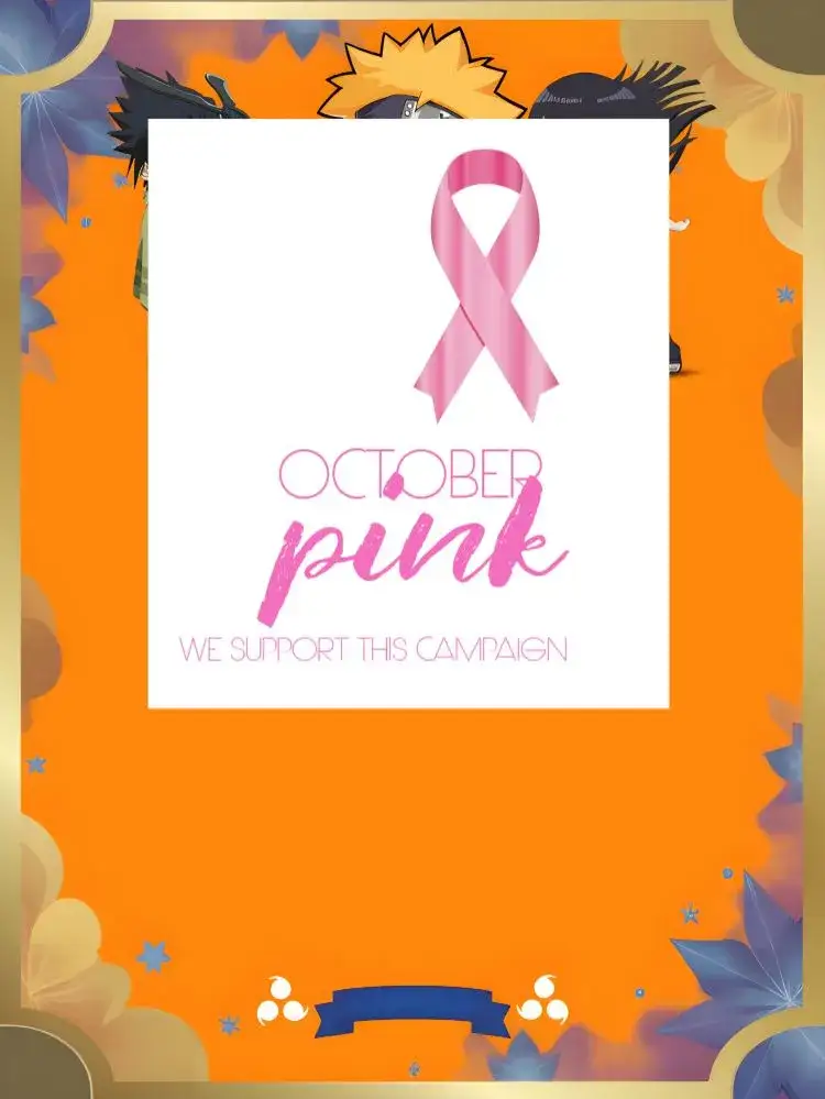 Invitation Post For Breast Cancer Pink October – Most searched for theme pink, minimalist, modern, floral illustrations, clear typography, clean style
