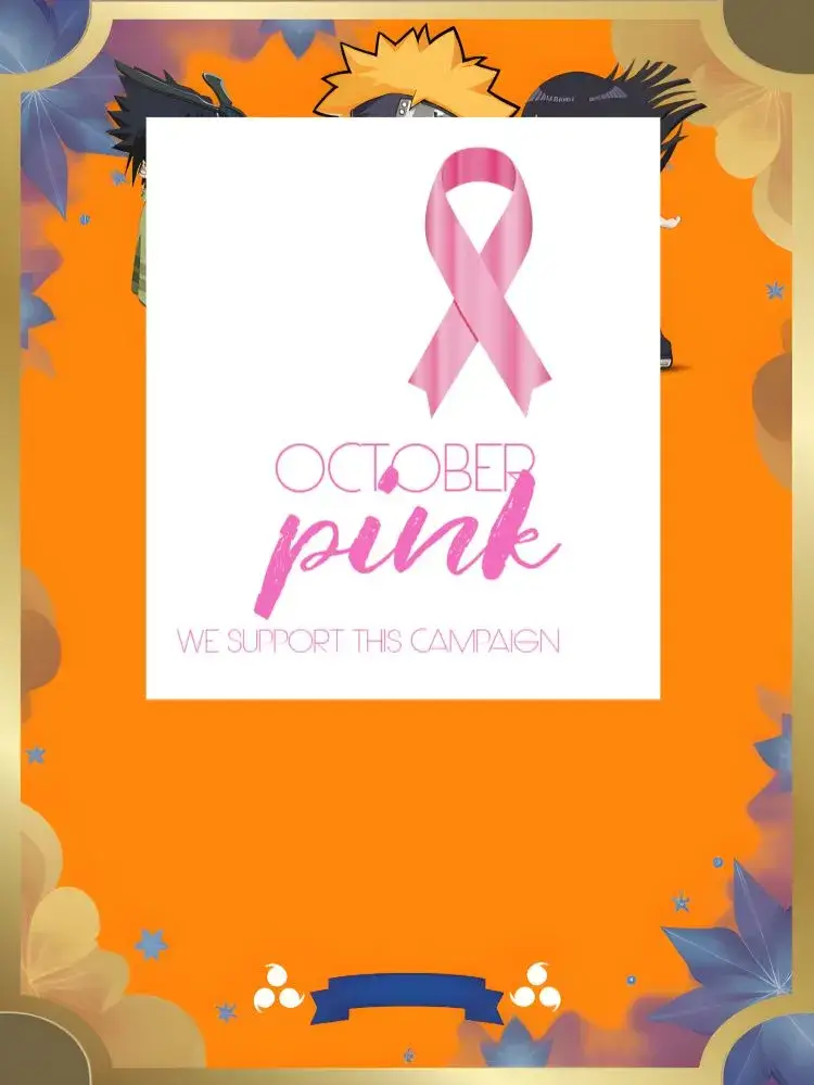Post For Breast Cancer Pink October invitation