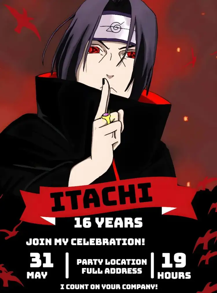 Itachi Akatsuki Sharingan