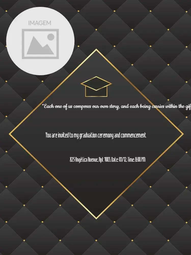 Graduation Photo invitation