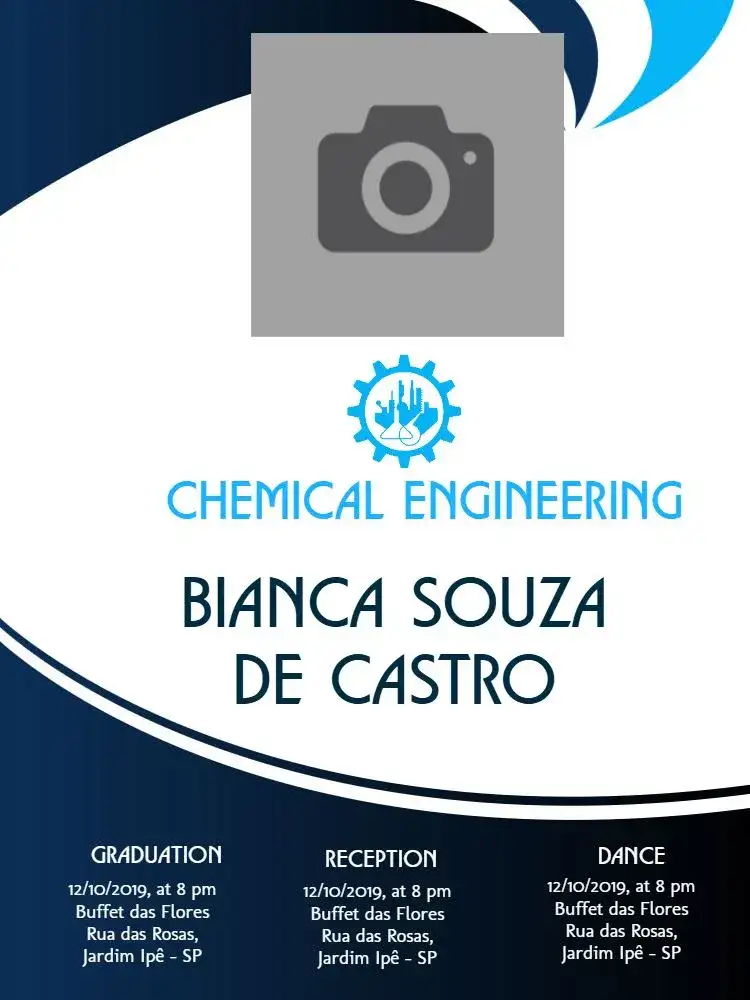 Chemical Engineering Graduation With Engineer Photo