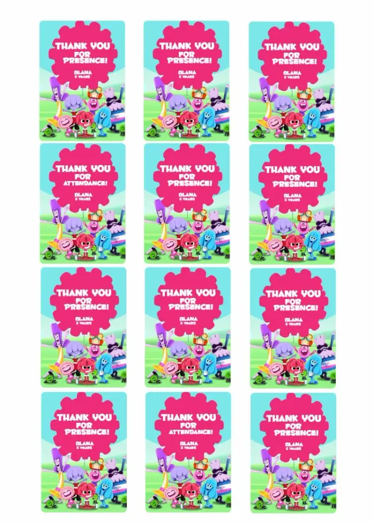 Tag De Jelly Jamm As invitation