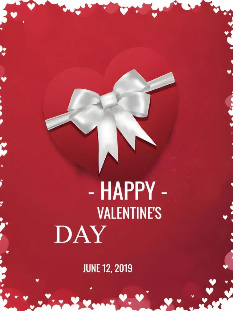 Romantic Valentine's Day Post invitation