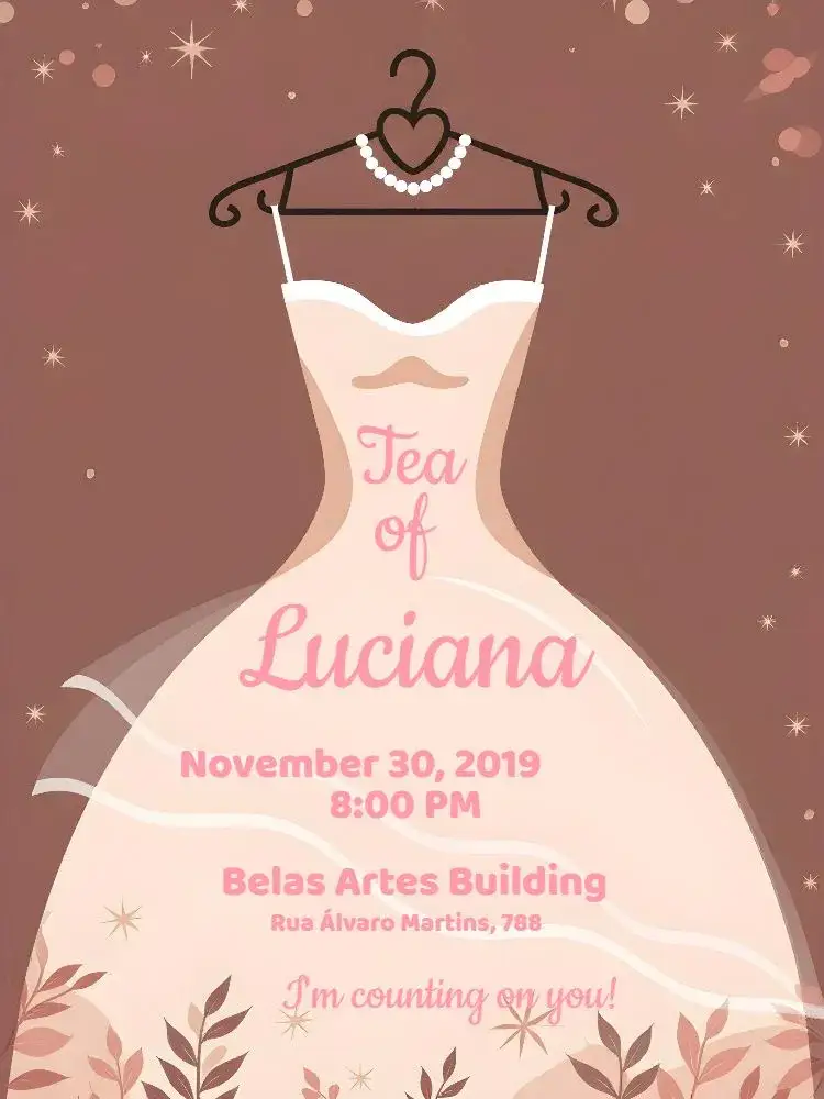 Invitation Lingerie Bridal Shower – Bridal Shower theme pink, delicate, modern, feminine, fun, chic