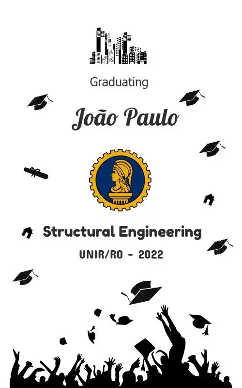 Art For Civil Engineering Graduation White Glass