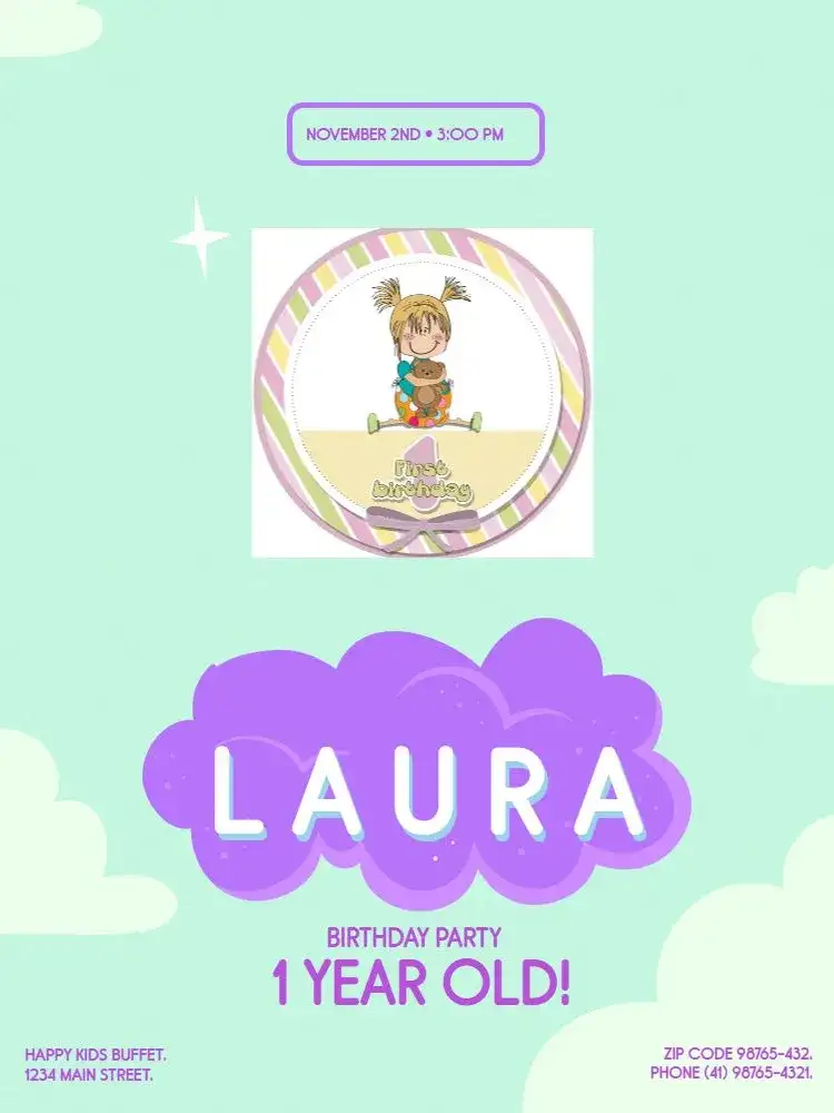1 Year Old Princess