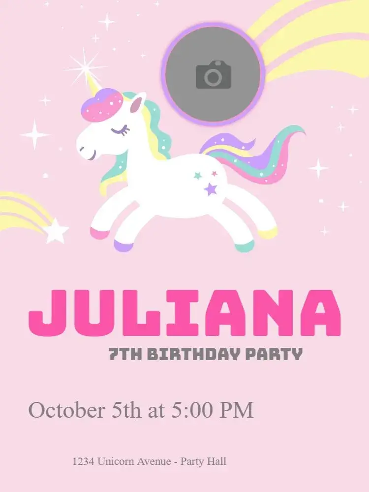 Celebration invitation