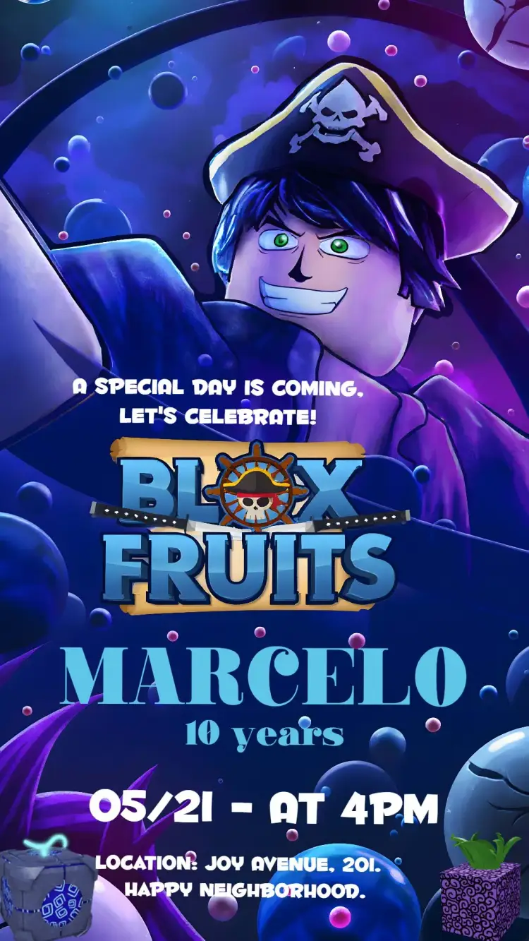 Blox Fruits Gamer invitation