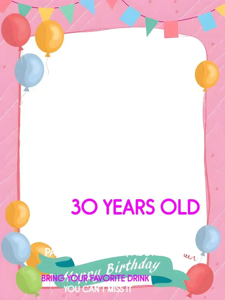 Invitation 90s Disco Party – Sweet 15 theme neon, colorful, vintage, themed, fun