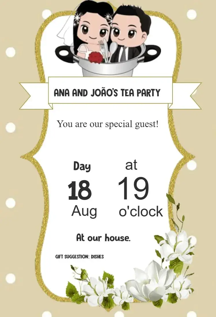 Bridal Shower Invitation