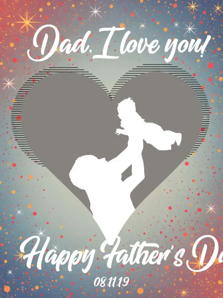 Invitation Father's Day Hero Post – Most searched for theme modern, colorful, emotional, minimalist, familiar, inspiring