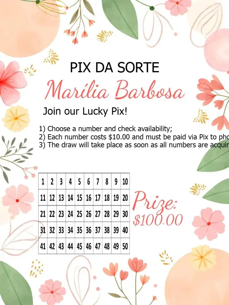 Invitation Lucky Floral Pix – Tickets theme floral, romantic, vibrant, colorful, modern