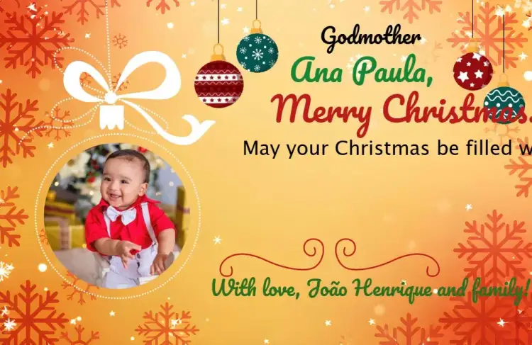 Invitation Christmas Photo Card Greetings – Commemorative Dates theme festive, colorful, classic, cheerful, fun