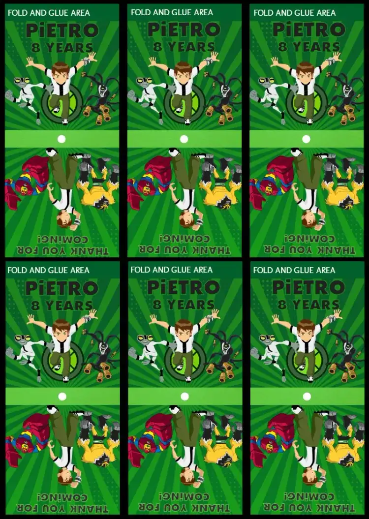 Ben 10 Green Lollipop Cover